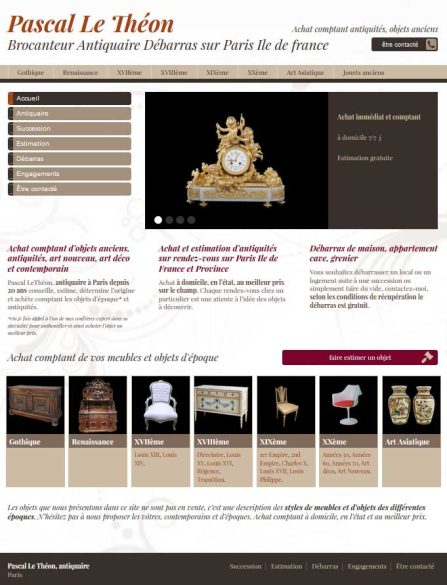 LeThéon création et référencement site internet