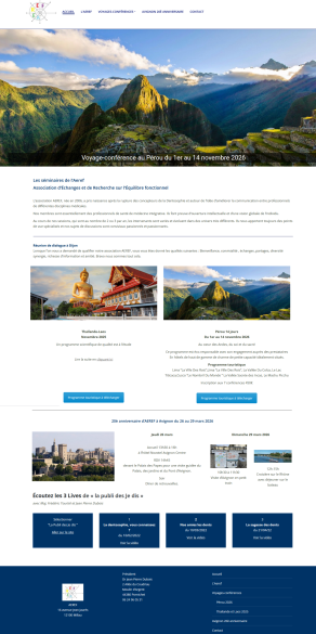 Aeref 2026 creation site web