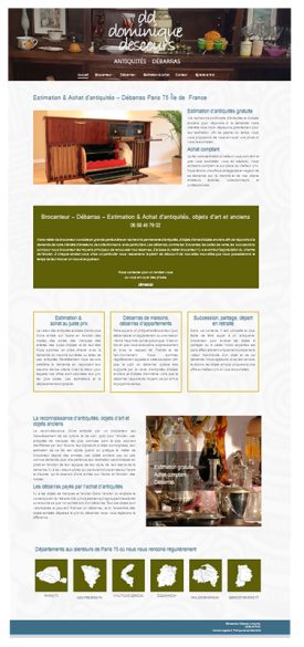 Dominique descours création et référencement site internet