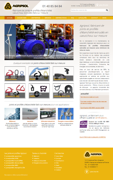 création site internet web référencement