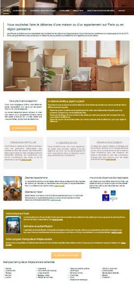 lesprincesdudebarras création site web