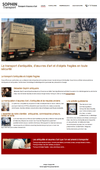 création site internet web référencement